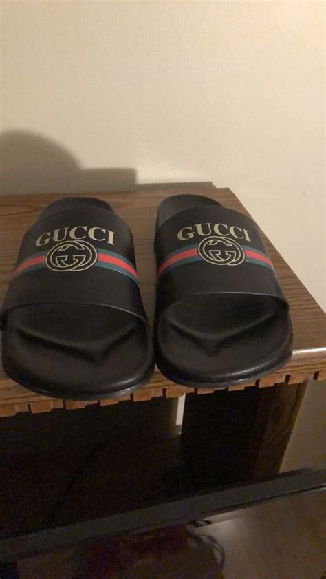 cheap gucci slides ebay|vintage gucci slides.